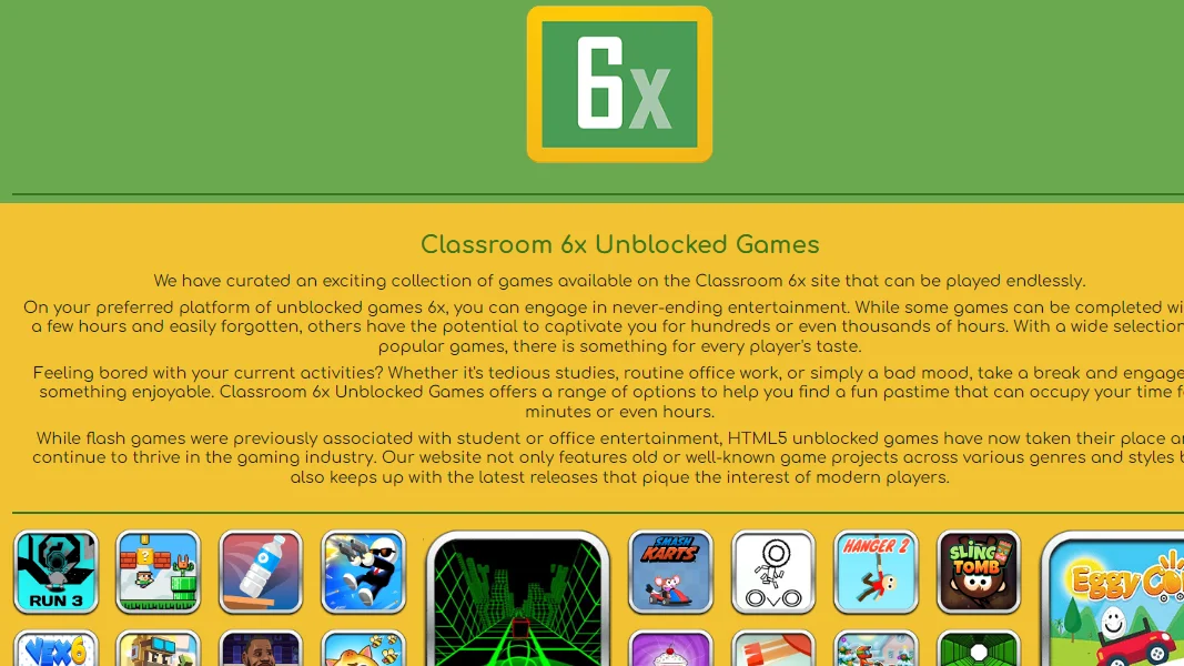 Amazing Classroom 6x Unblocked Games in 2023 Unlock more insights! in 2023