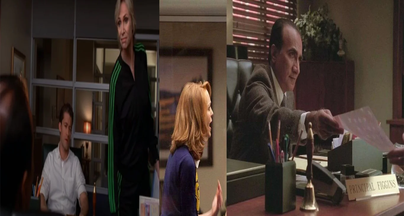 Emma Argues With Principal Figgins               